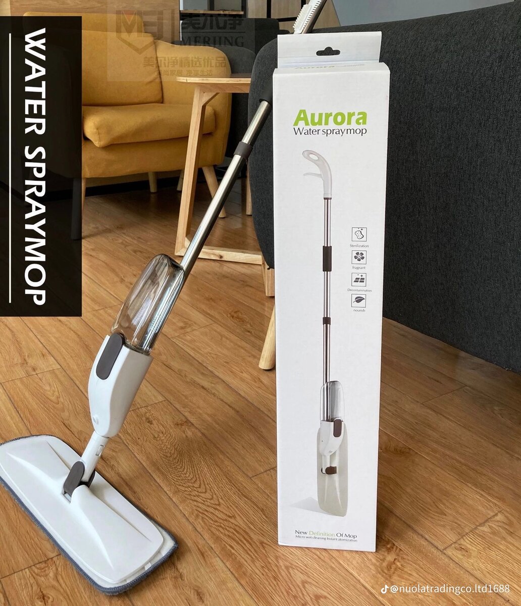 Water spray mop