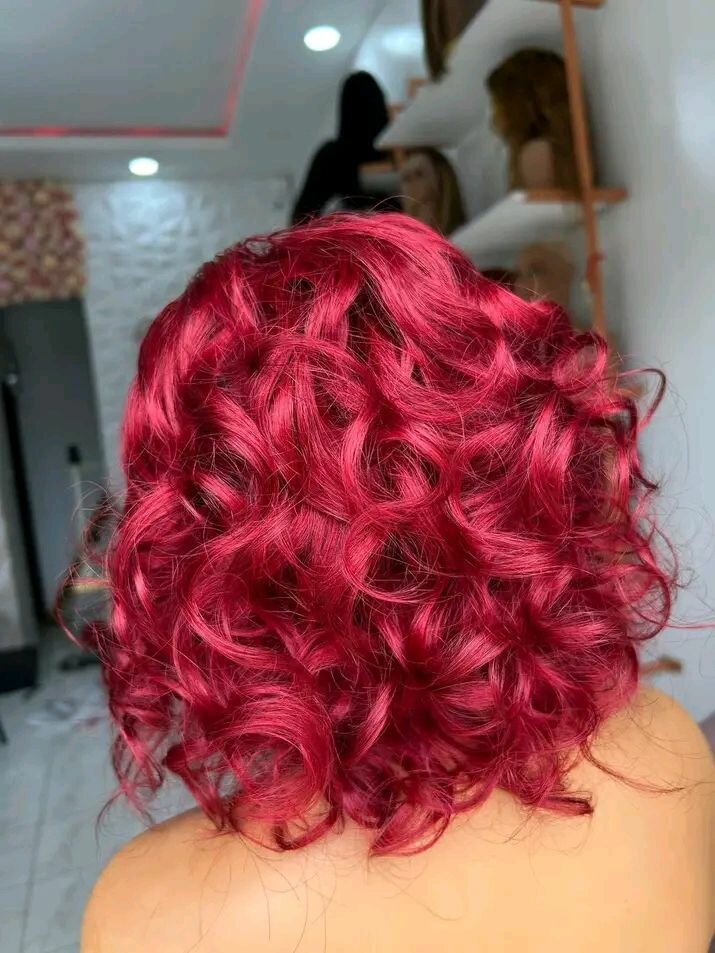 Perruque Body Wave Rouge