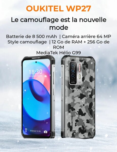 Oukitel Wp27 24/256 Rugged pho