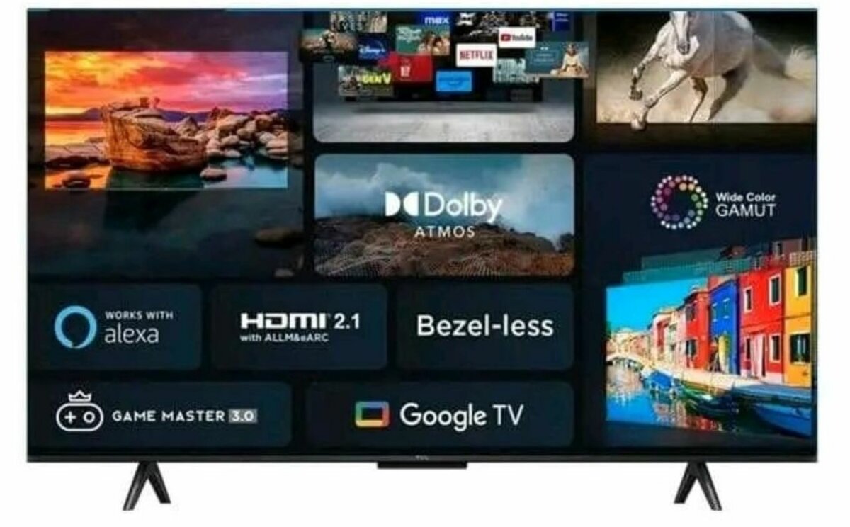 Smart TV 55 pouces 4K UHD