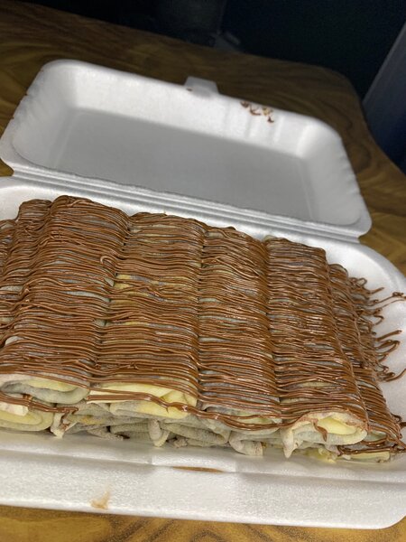 Délicieuses crêpes au nutella