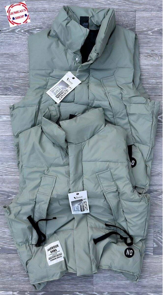 Veste sans manches matelassée