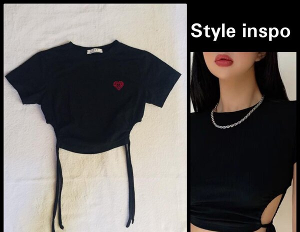 Salaula crop tops and tops