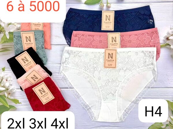 Culottes en dentelle grande taille