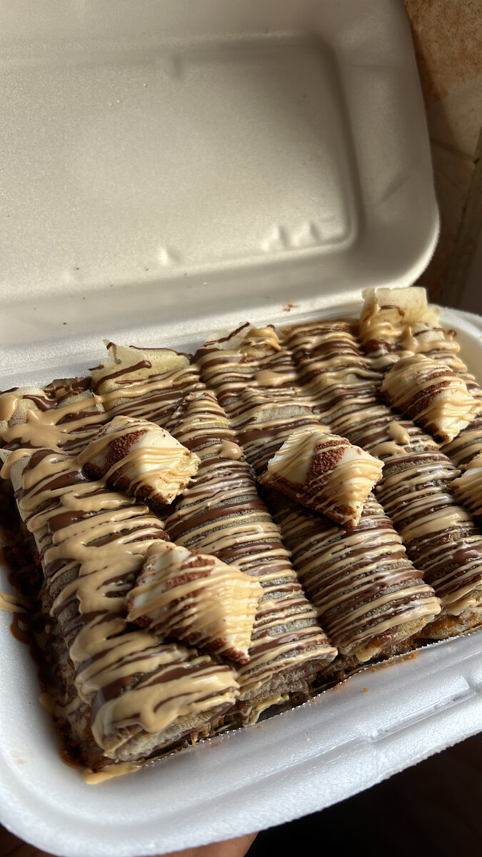 Crêpes deux chocolats kinder