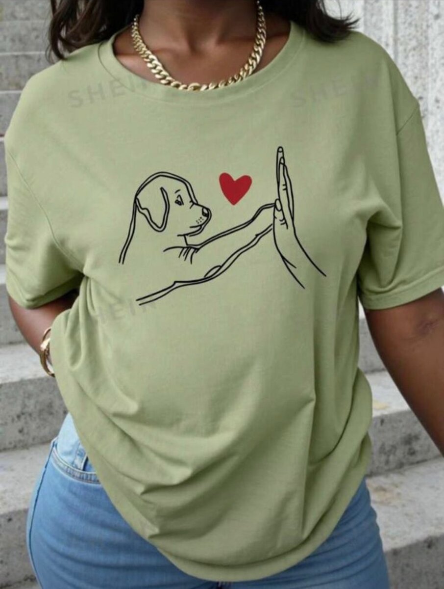 T-shirt pour femme bien lourd