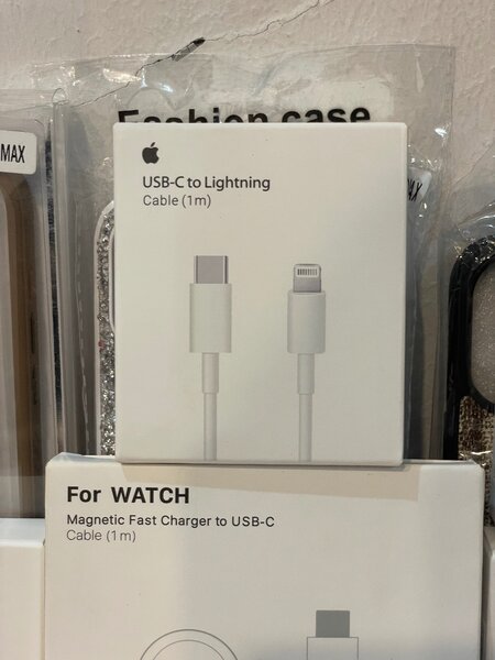 Chargeur USB-C + Câble Lightning