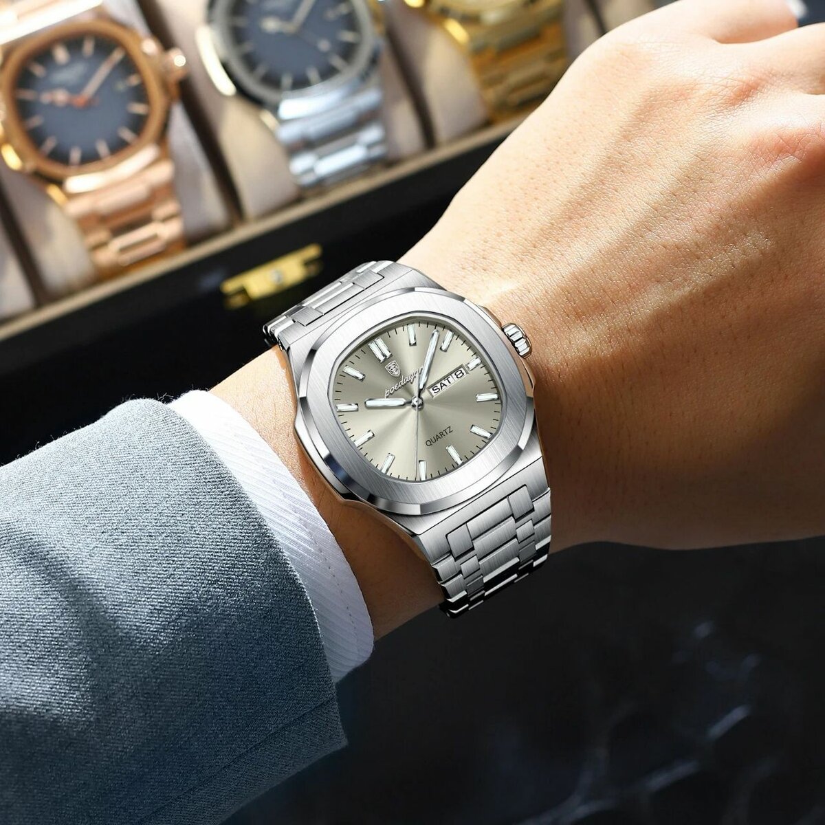 Montre élégante pour homme