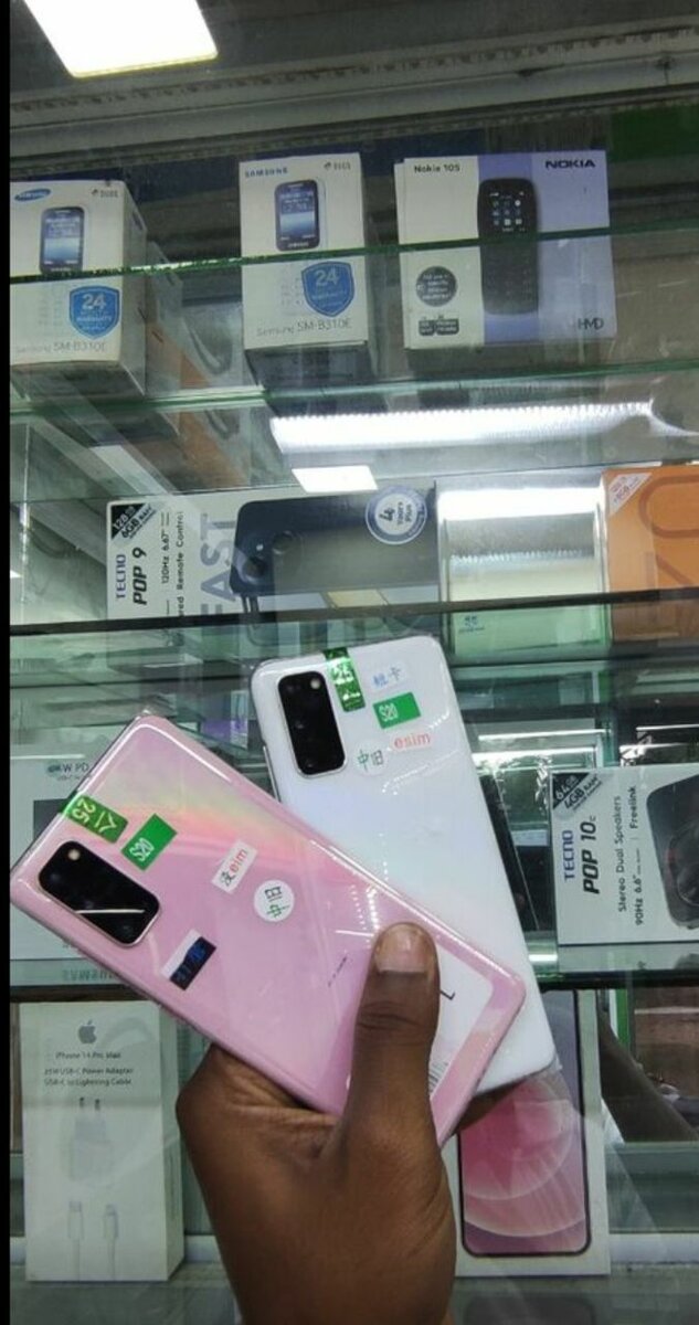 Smartphones modernes 5G