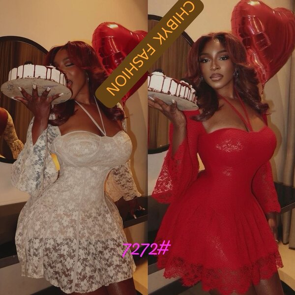 Robe en dentelle élégante