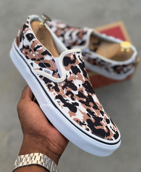 Vans custom sans lacets