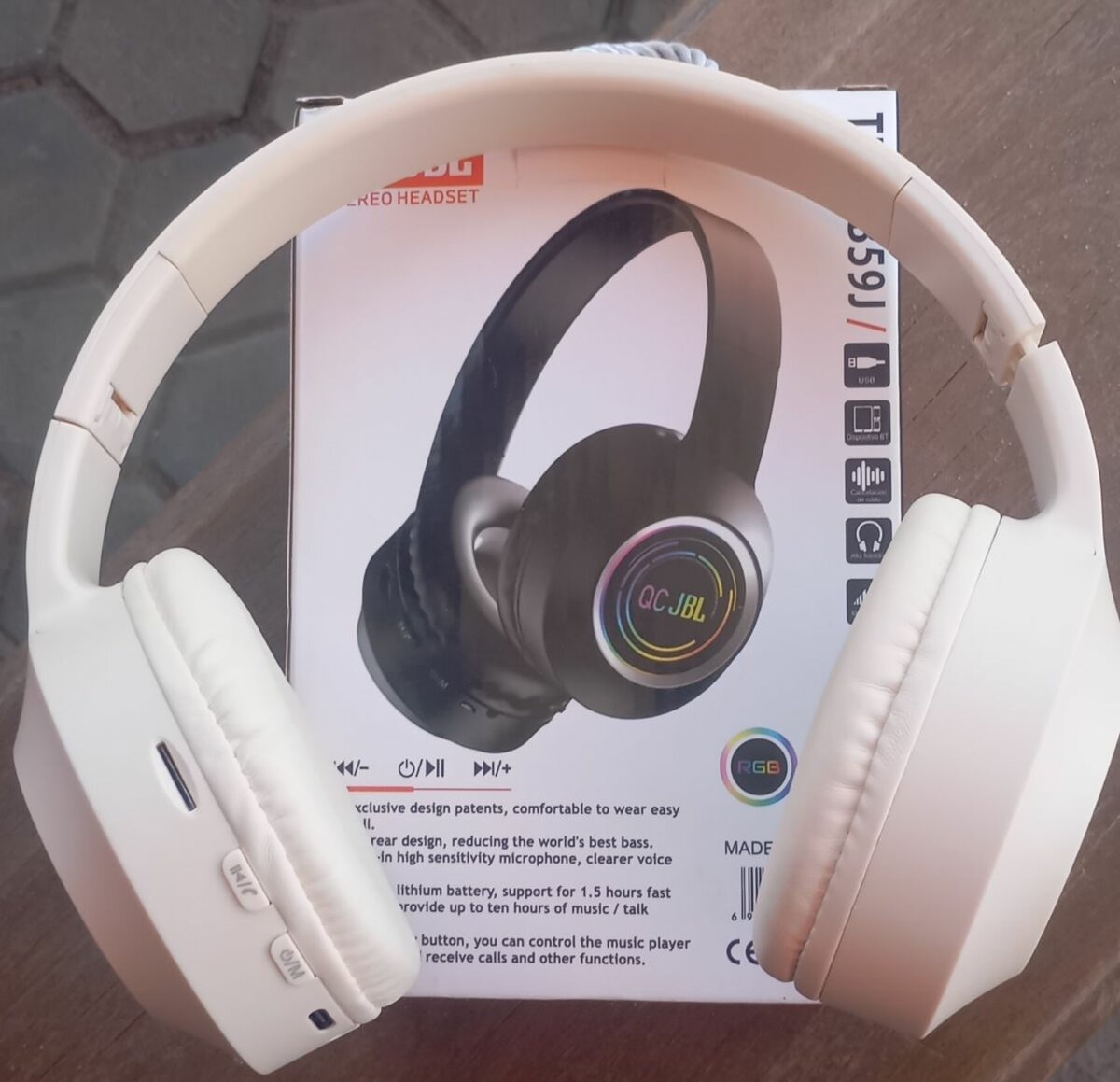 Casque Bluetooth à Annulation de Bruit