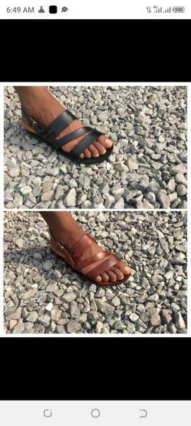 leather sandals