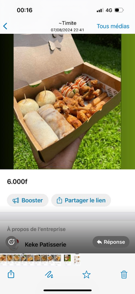 Box gourmandise variée