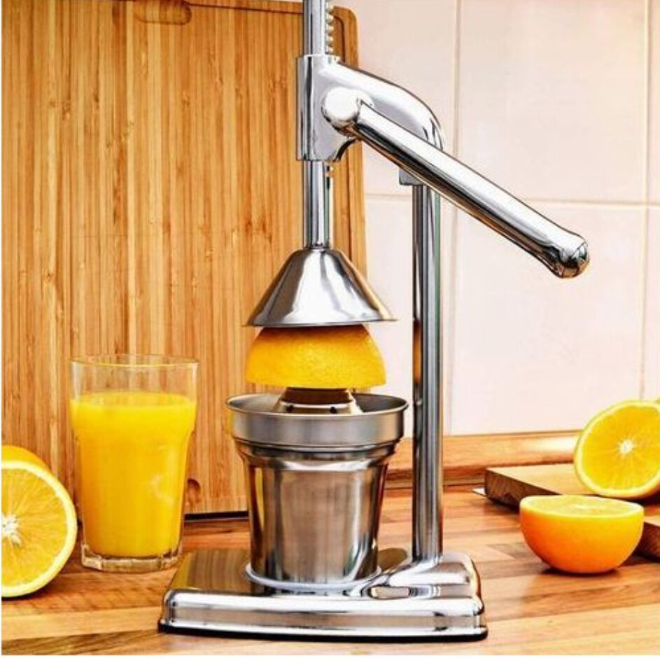 Presse-agrumes en acier inoxydable