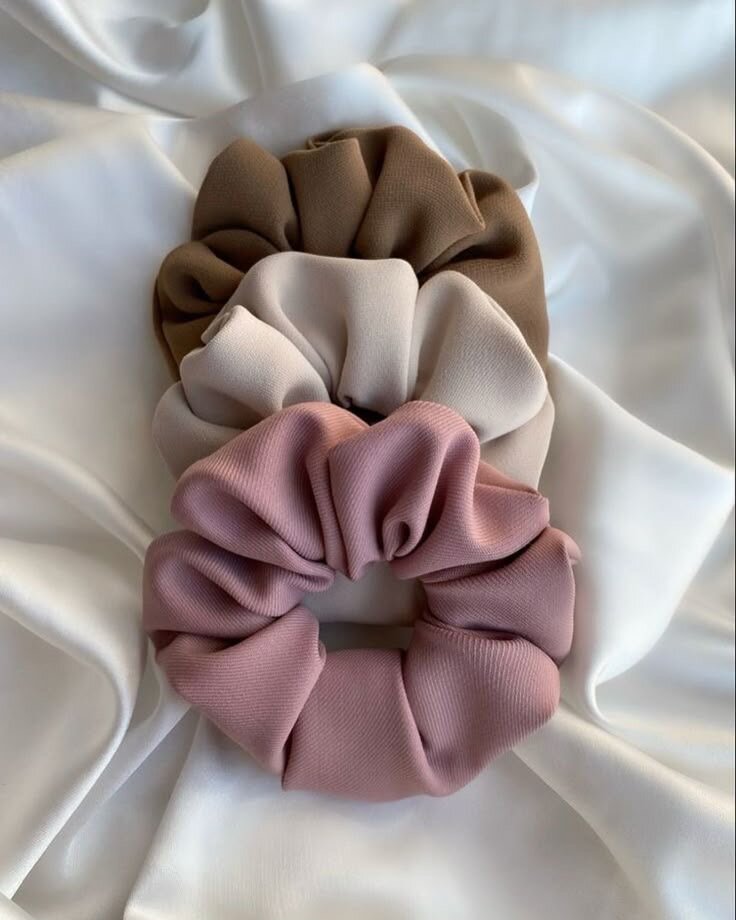 Chouchou en soie élégante