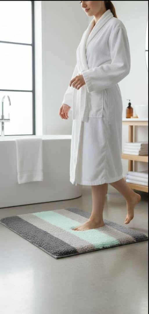Tapis de bain doux et élégant