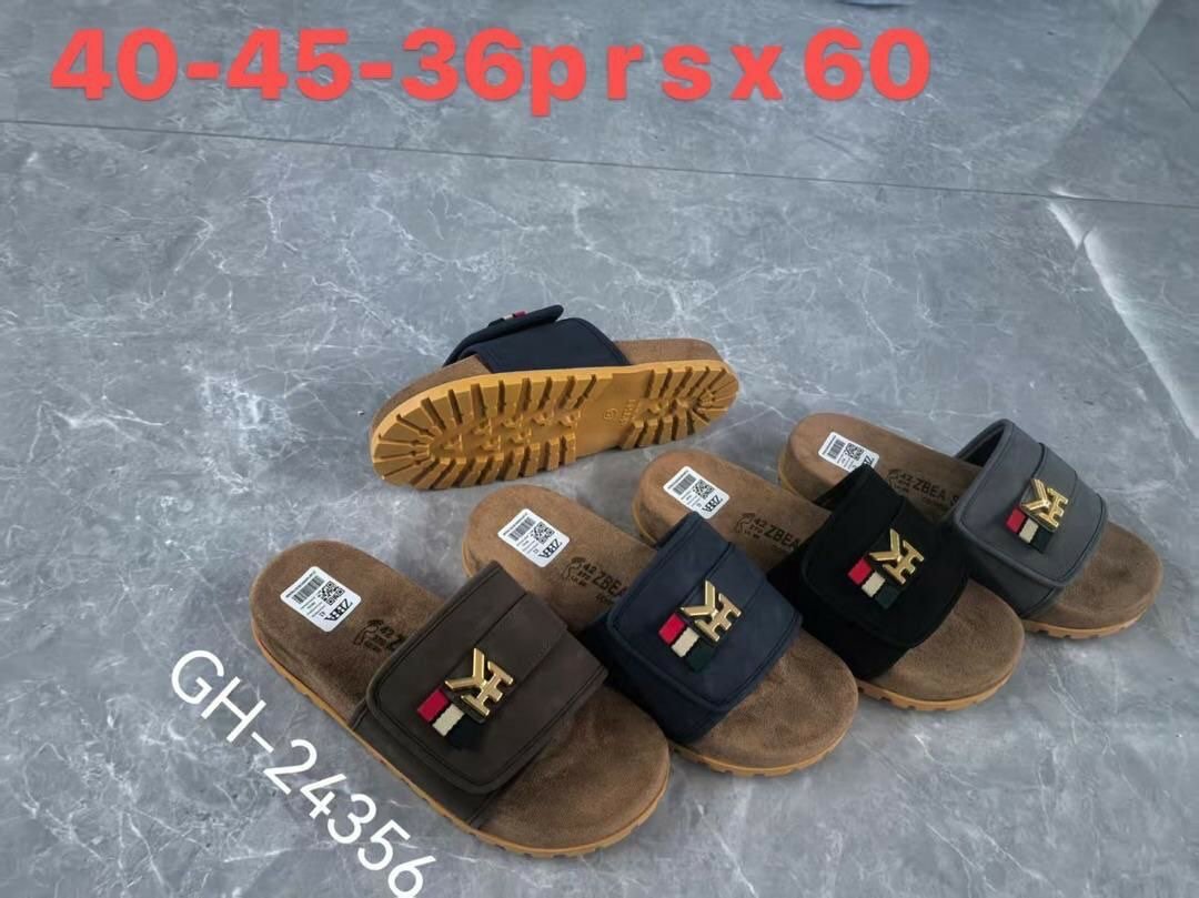 Sandales confort homme en cuir