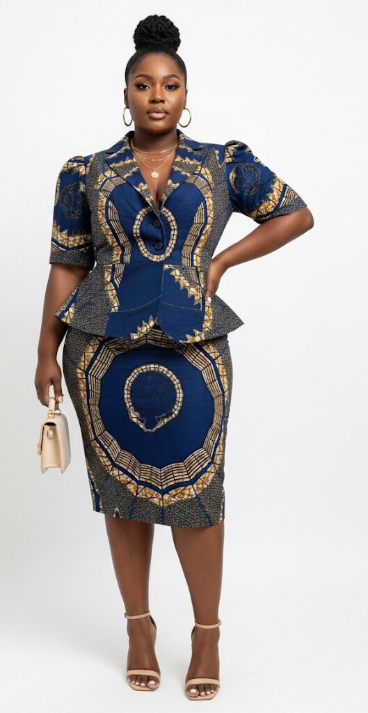 Ensemble imprimé élégant