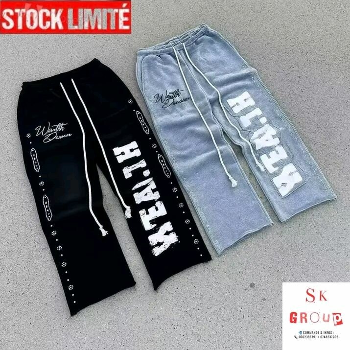 Pantalons décontractés imprimés