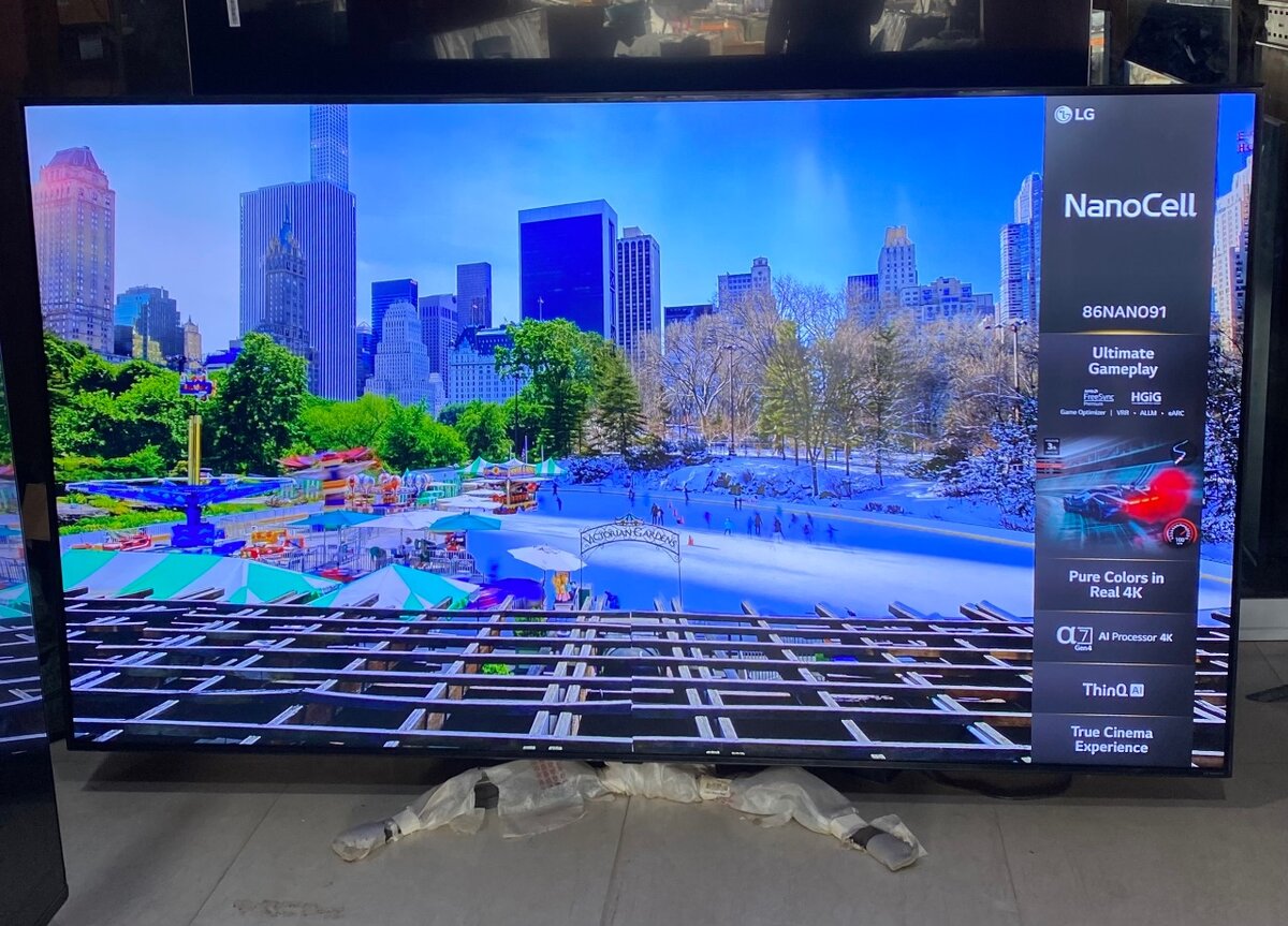 LG Nano91 86inches smart 4k