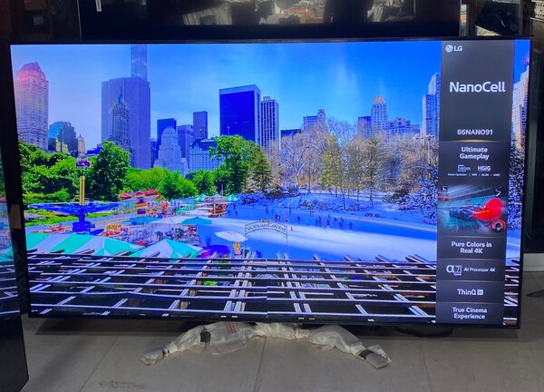 LG Nano91 86inches smart 4k