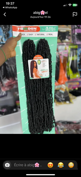 Extensions cheveux synthétiques