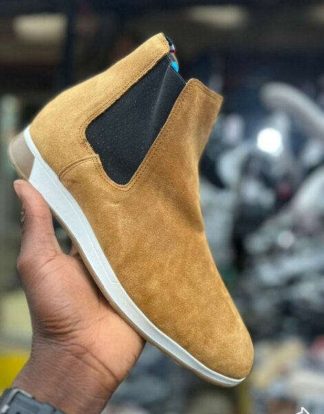 Bottines Chelsea en daim