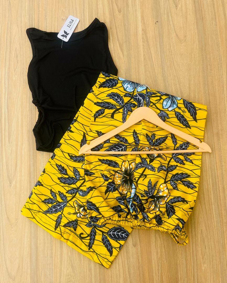 Palazzo pant and crop top