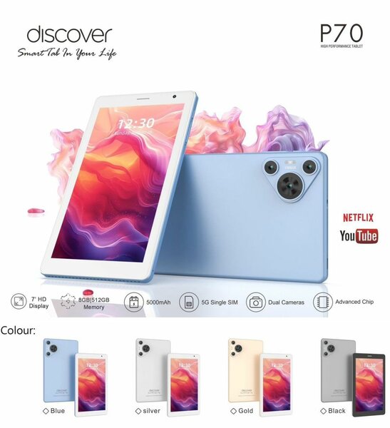 Tablette Puissante Discover