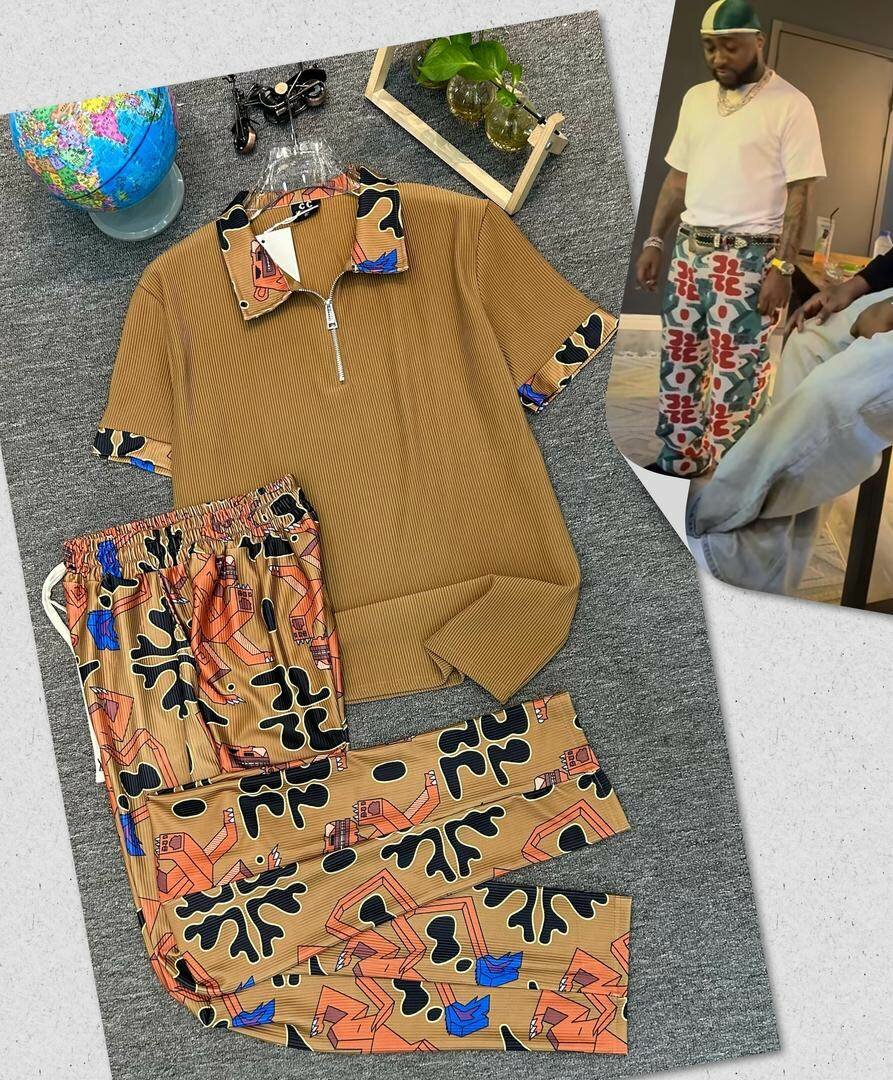 Costume décontracté coloré