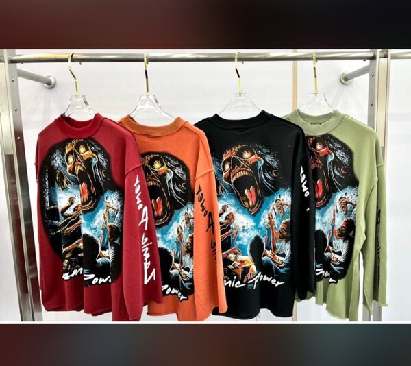 T-shirt flooz over sizes