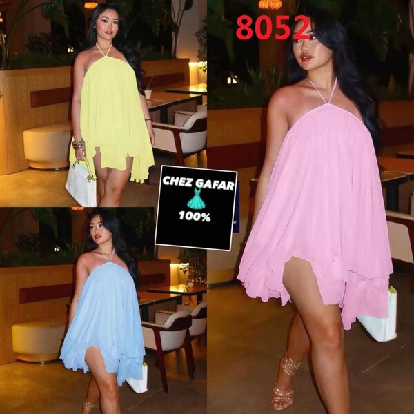 Robe élégante et colorée