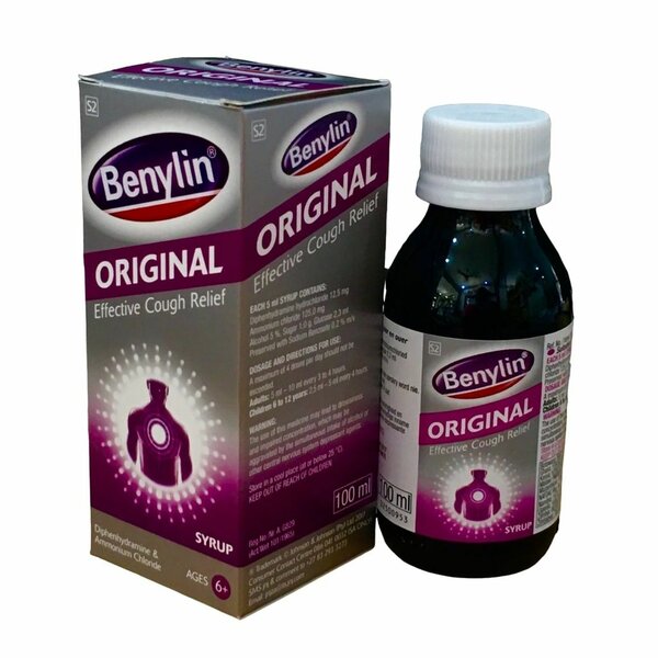 Benylin original cough syrup