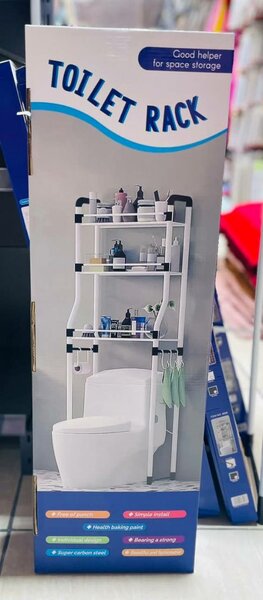 Étagère de rangement WC