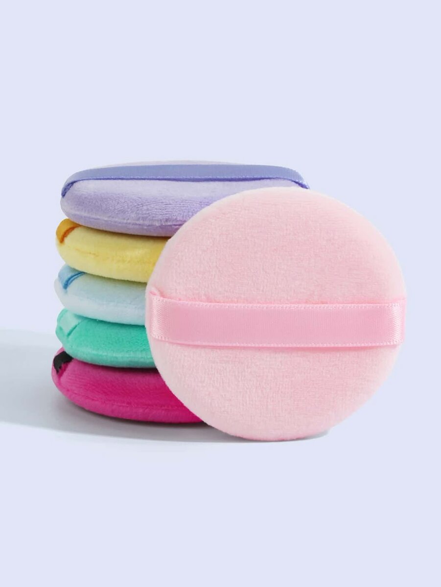 Disques démaquillants colorés