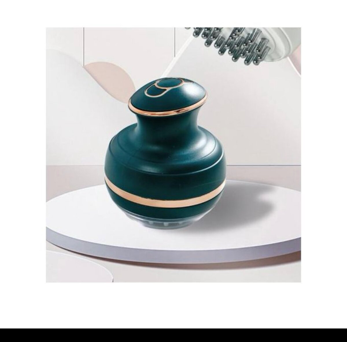 Massage du cuir chevelu EMS Masseur Tête Multifonctionnel Re