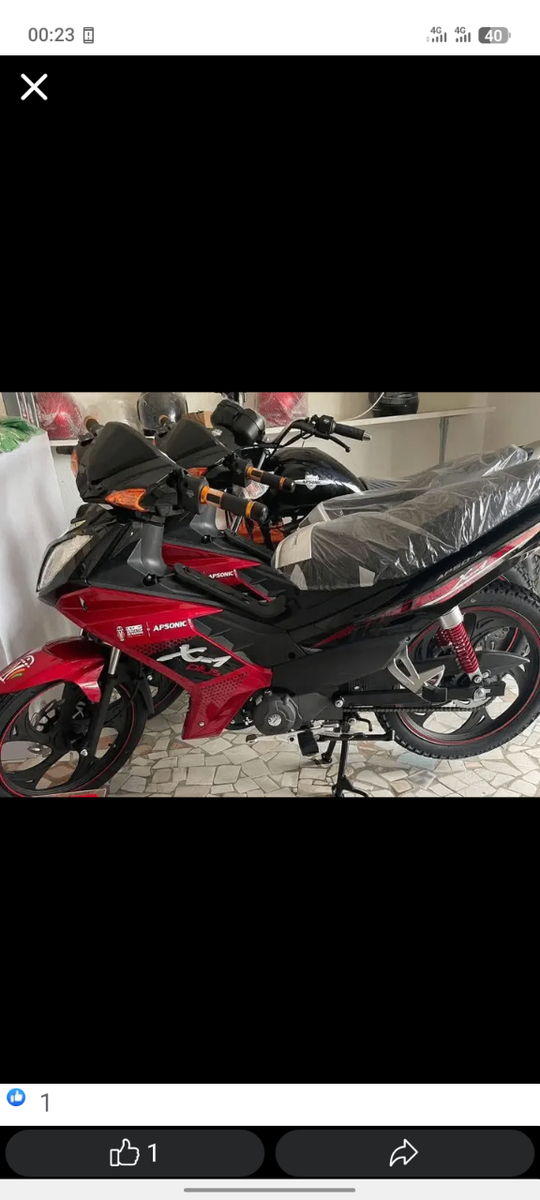 Moto Apsonic sportive 125cc