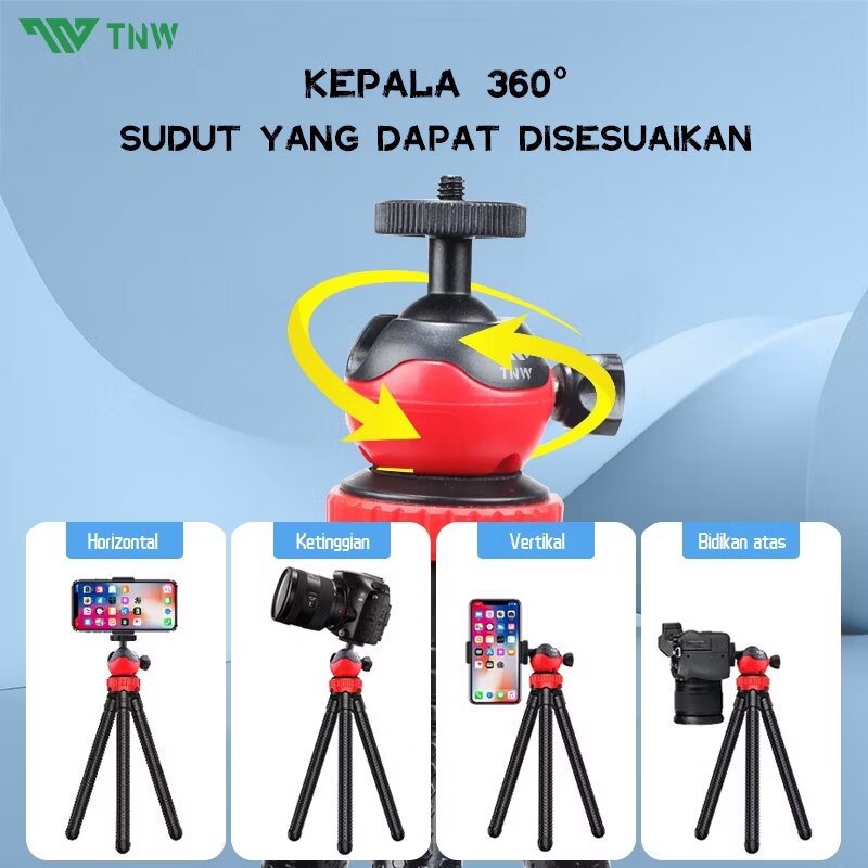 Flexible Tripod Stand -  Ideal for Content Creators