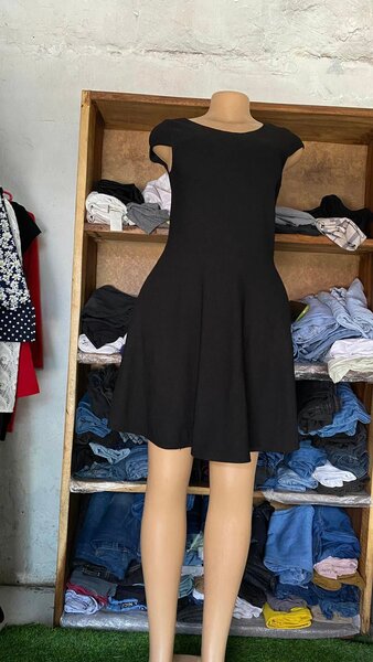 Beautiful and comfortable women's dress black