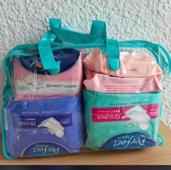 Ensemble de protections féminines