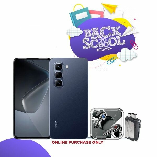 Infinix Hote 50 Pro+ 256/8gb +Tonemac  Earphone and Pendrive