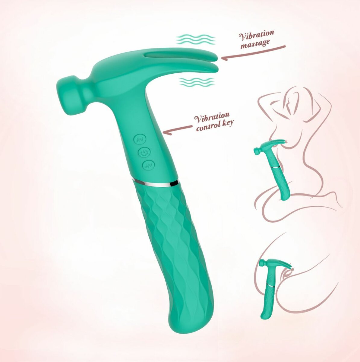 Vibromasseurs 3en1 marteau