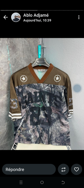 Maillot unisexe camouflage et rayé