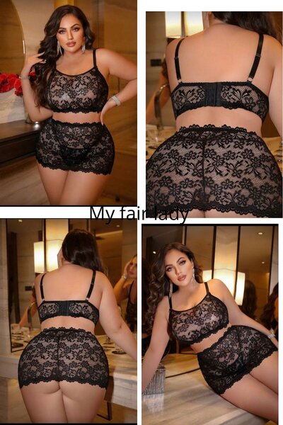 Ensemble lingerie dentelle