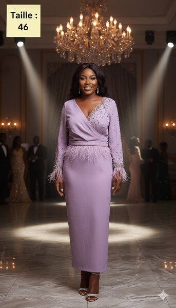 Robe de Soirée Élégante Femme