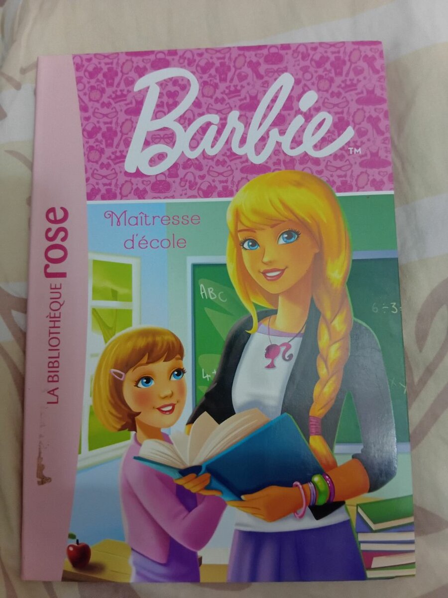 Livre Barbie Maîtresse d'école