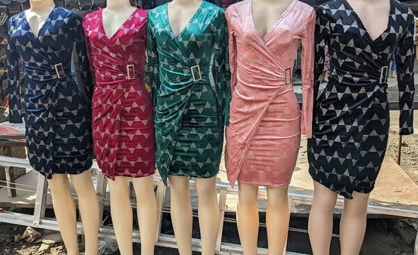 ✨Fancy velvet dinner dress 