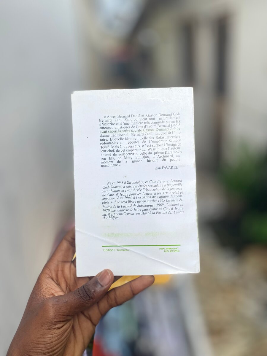 Les Sofas - Bernard Zadi Zaourou