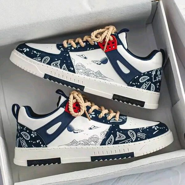 Baskets colorées tendance